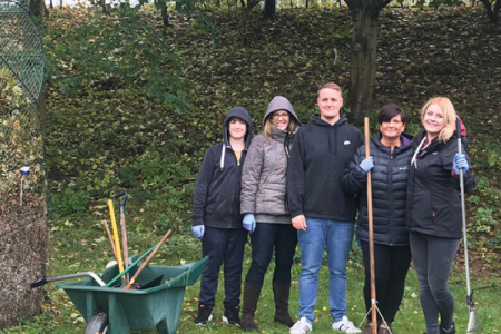 Close Brothers Motor Finance employees volunteered an impressive 818 hours of their time for charity initiatives in October
