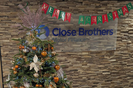 Close Brothers Motor Finance raise £6,529 for Cash for Kids’ Mission Christmas appeal