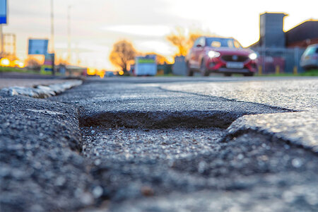 Potholes are costing Brits more than £5billion Potholes are costing Brits more than £5billion